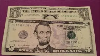 DOUBLE TRINARY NOTES - Fancy Serial Numbers and Error Banknotes