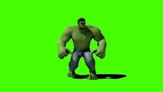 Free Green Screen Stock Footage The Hulk: Captain America Civil War