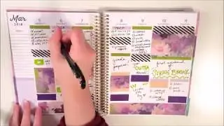 Recollections Plan with Me // Using Scrapbook Paper