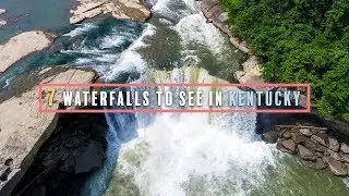 7 Waterfalls to See in Kentucky Drone Video
