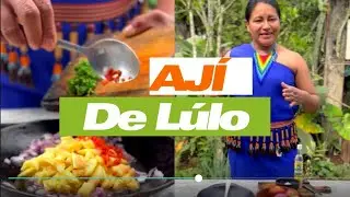 Como preparar Ají de Lulu o Aji de Naranjilla fácil y sencillo.