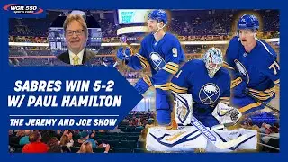 Sabres Power Play Pushes to Win Over Flyers w/ Paul Hamilton | The Jeremy and Joe Show