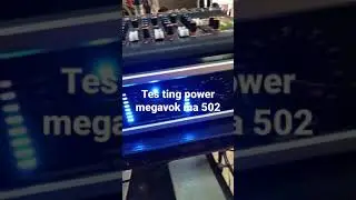 testing power megavok ma 502