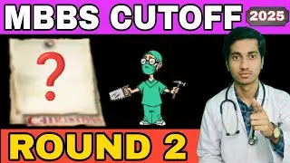 👉 MCC MBBS Round 2 Result Declared 🔥 | All Quota Category-wise Cutoff | NEET Counselling 2025