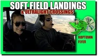 C150: Soft-Field (Grass) Landings + Cockpit Audio