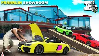 GTA 5 : Franklin Repairing Supercars In His New Workshop in GTA 5.. (GTA 5 Mods)