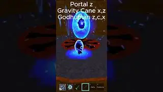 Simple Gravity Cane X Portal Combo #bloxfruits #roblox #gravitycane #godhuman #portal