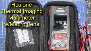 Тепловизионная камера QTR 146 Hcalorie, высокоточный мультиметр.