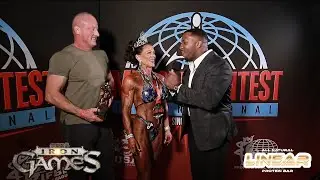 2025 NPC Iron Games Women&rsquo;s Physique Overall Champion Tamra Kearn