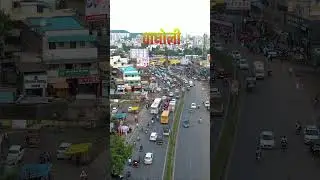 Wagholi Traffic Chaos One Side Empty, Other Side Fully Jammed. #SaudaGhar #realstate #Wagholi