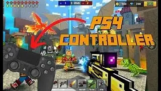 How to play Pixel Gun 3D with Ps4 controller!