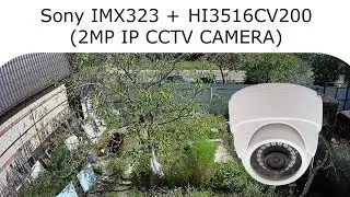 Sony IMX323 + Hi3516CV200 (2MP IP CCTV CAMERA)