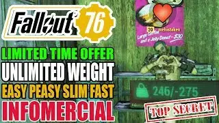FALLOUT 76 UNLIMITED CARRYING WEIGHT GLITCH