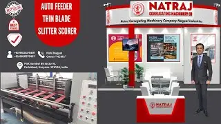 Auto Feeder Thin Blade Slitter Scorer | Precision Corrugation Machine by Nagpal Industries
