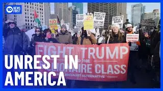 Donald Trump&rsquo;s Controversial Policies Trigger Mass Anti-Deportation Protests | 10 News First