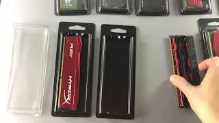 testing ddr ram esd packaging plastic box ( memorypack 3027 )