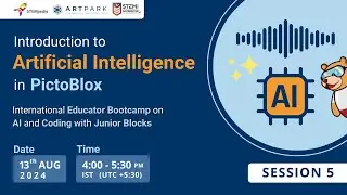 S5: Introduction to AI with Junior Blocks in PictoBlox | Face and Hand Detection