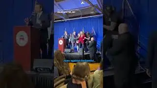 'Jews against DeSantis!': Florida Gov. Ron Desantis&rsquo; speech interrupted by protesters #Shorts