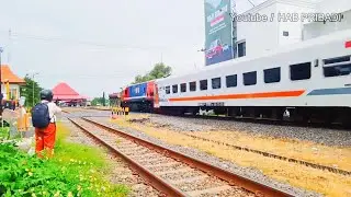 ASMR KERETA KE 9 2026 || STASIUN PALING BARAT  DI JALUR SELATAN / TENGAH DAOP 8 
