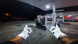 solo night ride yamaha R9 pure sound