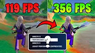 The NEW PERFORMANCE MODE Fixed my FPS