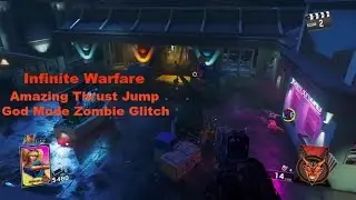 Infinite Warfare Spaceland  Amazing Thrust Jump God Mode Zombie Glitch [XB1]