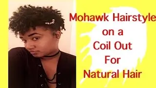 Super Easy Protective Style on Natural Hair/Coil Out