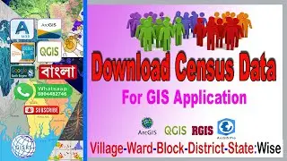 Census Data Download |District Wise Census Data | Population Data Prepare For Mapping & Joins in GIS