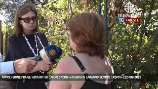 APPRENSIONE FRA GLI ABITANTI DI CAMPO SACRO: «I MIGRANTI SARANNO SEMPRE TROPPI» | 22/06/2024