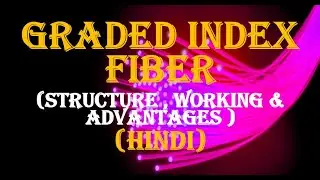 Graded Index Fiber in Hindi