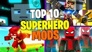 Top 10 Best Superhero Mods in Minecraft! | minecraft