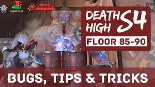 FLOOR 85 - 90 | BUGS & TRICKS | DEATH HIGH SEASON 4 | LifeAfter