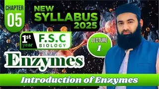 Introduction of enzymes | Enzymes | Chapter 5:  F.Sc. 1st Year Biology | New Syllabus2025 I  Lec# 1