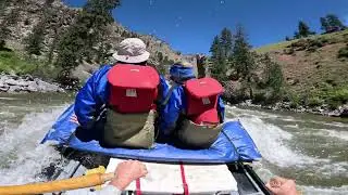 Cutthroat Cove Rapid, Middle Fork of the Salmon, High Water 2024
