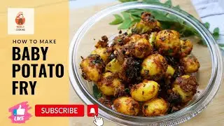 Baby Potato Fry Recipe | Easy Baby Potato Fry | Spicy Small Potato Fry @WeeklyCooking..