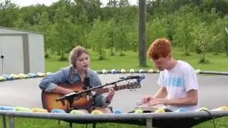 Emma & Stefan ~ Everytime (Britney Spears) || on a Trampoline
