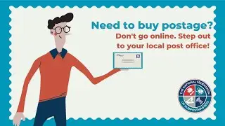 TAKE THAT STEP &ndash; BUY YOUR POSTAGE FROM YOUR LOCAL POST OFFICE