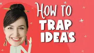 How to Trap Ideas - Creative Writing Mini-lesson and Activity for Kids with BONUS craft tutorial