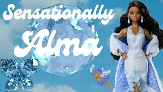 Barbie Gala Collection Doll #3 Blue Sensation Review #barbiesignature 