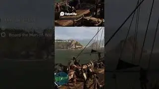 Epic Naval Battle: From Cannon Fire to Close Quarters Combat! #ac3plays #gaming