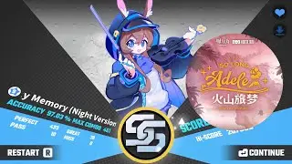 [Muse Dash] Misty Memory (Night Version) ★9 Master | Full Combo