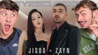 COUPLE REACTS TO JISOO X ZAYN - EYES CLOSED (OFFICIAL MV)