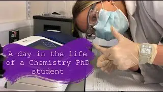 A day in the life of a Chemistry PhD student *during a pandemic* vlog| My PhD and Me