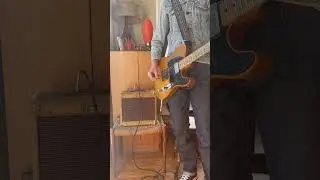 Keith Richards tones on original tweed Champ & 59 Tele. #rollingstones #fender #telecaster