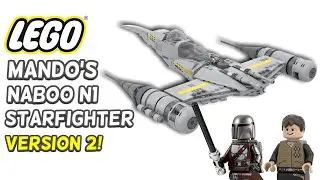 Lego The Mandalorian's N1 Starfighter v2! (+ Build Tutorial)