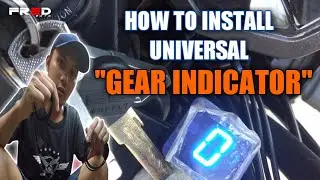 HOW TO INSTALL GEAR SHIFT INDICATOR | UNIVERSAL GEAR INDICATOR
