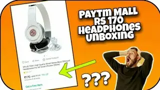 UNBOXING||Rs170 Headphones||PAYTM MALL||Quatily test|imodefi||