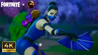 *NEW* Kitana Skin Gameplay | FORTNITE x MORTAL KOMBAT | 4K 60FPS