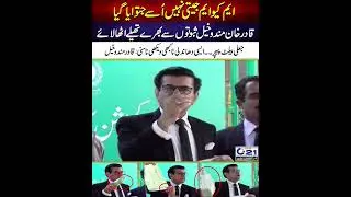 Qadir khan Mandokhail claims rigging in election by MQM #viral #trending #shorts #mqm #karachi
