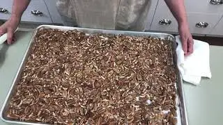 Обжаривание пекана